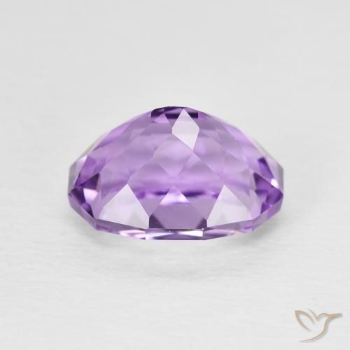 3.04 карата, натуральный Medium Light Purplish-Violet Аметист, Овал, Чистота VVS