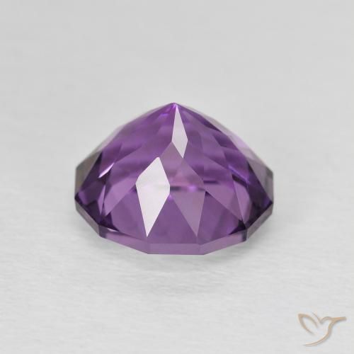2.55 карата, натуральный Medium Dark-Violet Аметист, Круглый, Чистота VVS