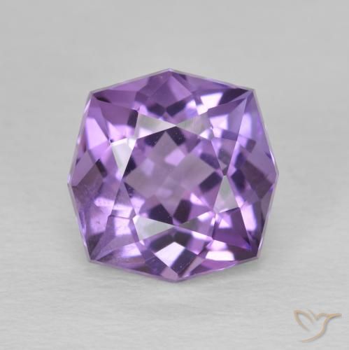 2.43ct Натуральный Розовато-Ирис Фиолетовый Аметист, причудливая, VS-SI