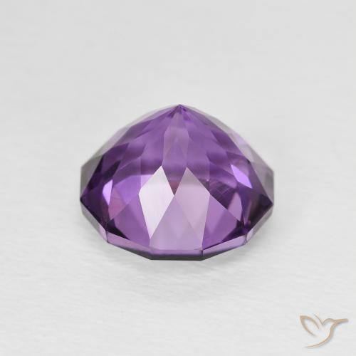 2.37 карата, натуральный Medium Light Purplish-Violet Аметист, Круглый, VVS-VS