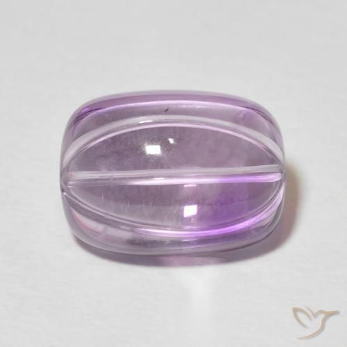 5.28ct Натуральный Средний розовый фиолетовый Аметист, причудливая, Прозрачный