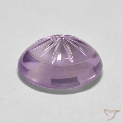 8.86 карата, натуральный Medium Light Purplish-Violet Аметист, Овал, Прозрачный