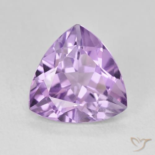 2.87ct Натуральный Ирис Вайолет Аметист, Триллион, VVS-VS