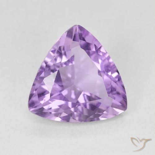 2.69ct Натуральный Ирис Вайолет Аметист, Триллион, VVS-VS