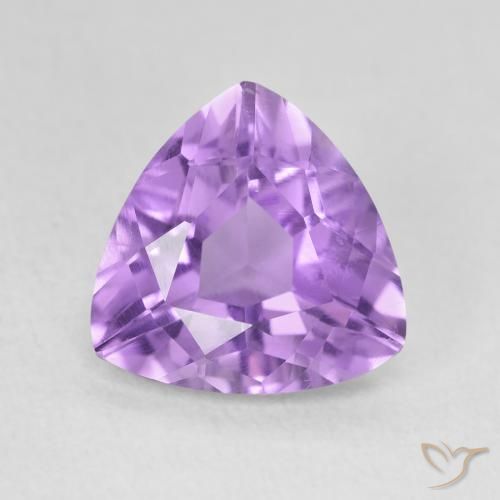 2.62ct Натуральный Ирис Вайолет Аметист, Триллион, VVS-VS