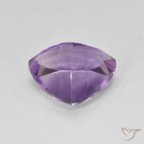 2.72 карата, натуральный Medium Light Purplish-Violet Аметист, Триллион, Чистота VS