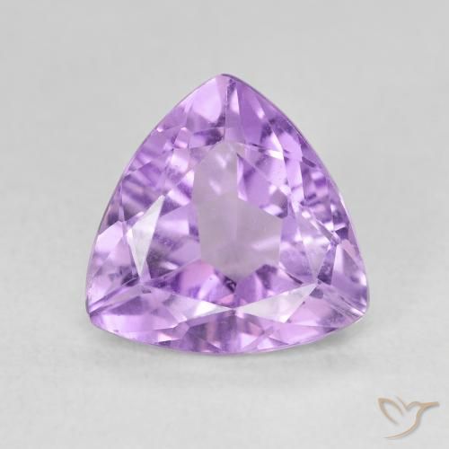 2.73ct Натуральный Ирис Вайолет Аметист, Триллион, Чистота VVS