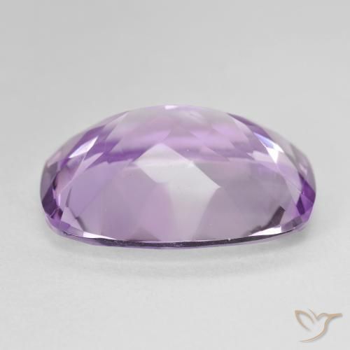 15.85 карата, натуральный Medium Light Purplish-Violet Аметист, Подушка, Чистота VVS