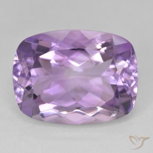 19.32ct Натуральный Пурпурно-фиолетовый Аметист, Подушка, Чистота VS