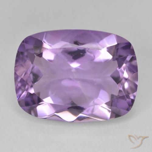 16.34ct Натуральный Глубокий Ирис Фиолетовый Аметист, Подушка, Чистота VVS