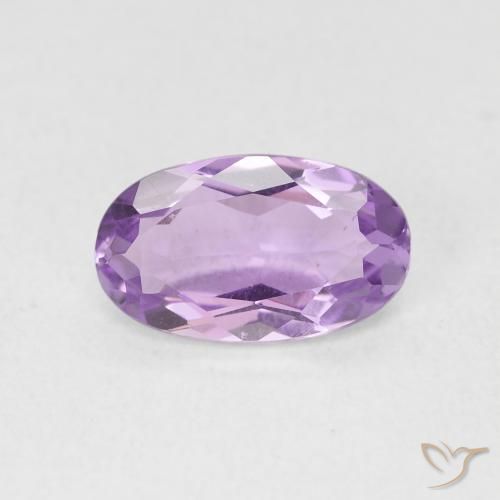 1.40ct Натуральный Темно-фиолетовый Аметист, Овал, VVS-VS