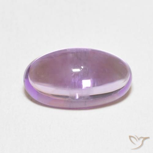 3.71ct Натуральный Средний розовый фиолетовый Аметист, Овал, Прозрачный