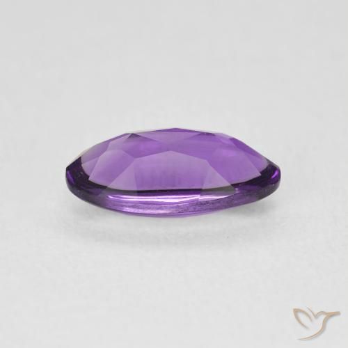 1.27 карата, натуральный Medium Light-Violet Аметист, Овал, Прозрачный