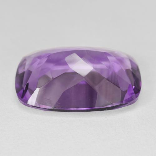 15.62 карата, натуральный Medium Light Purplish-Violet Аметист, Подушка, VVS-VS