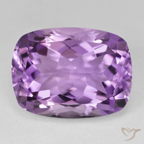 20.15ct Натуральный Средний фиолетовый Аметист, Подушка, VVS-VS