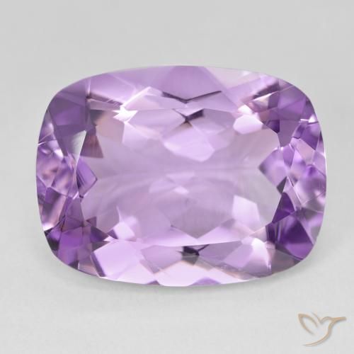 17.03ct Натуральный Средний розовый фиолетовый Аметист, Подушка, Чистота VVS