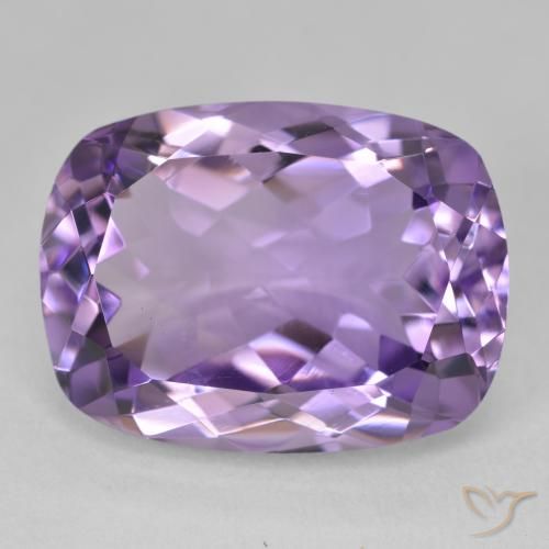 19.17ct Натуральный Темно-фиолетовый Аметист, Подушка, Чистота VVS