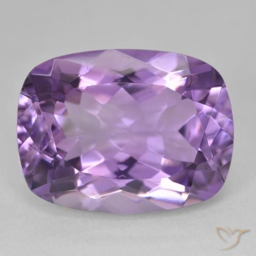 18.92ct Натуральный Баклажан Фиолетовый Аметист, Подушка, Чистота VVS