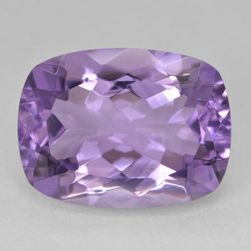 18.54ct Натуральный Средний фиолетовый Аметист, Подушка, Чистота VVS