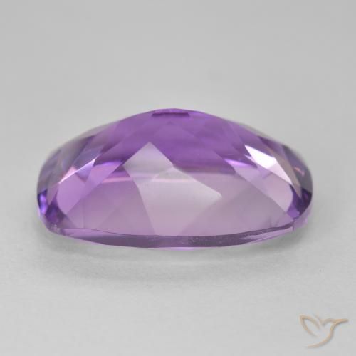 11.39 карата, натуральный Medium Light Purplish-Violet Аметист, Подушка, Чистота VVS