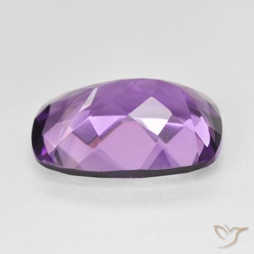 11.38 карата, натуральный Medium Light Purplish-Violet Аметист, Подушка, Чистота VVS