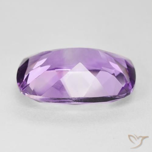 11.19 карата, натуральный Medium Light Purplish-Violet Аметист, Подушка, Чистота VVS