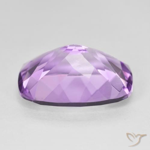 11.71 карата, натуральный Medium Light Purplish-Violet Аметист, Подушка, Чистота VVS