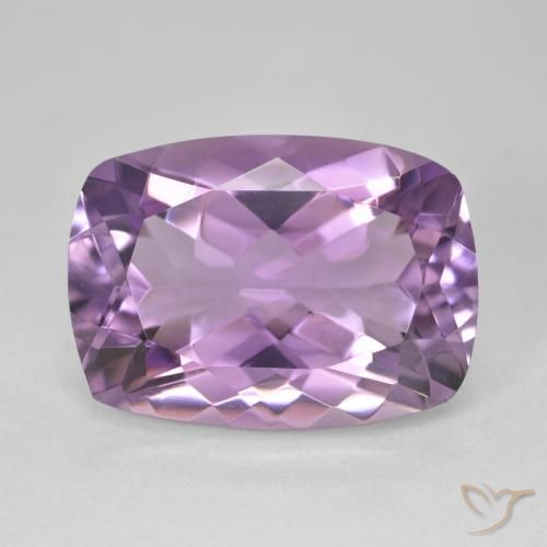 13.24ct Натуральный Средний розовый фиолетовый Аметист, Подушка, Чистота VVS