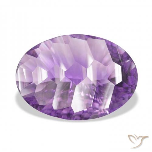 29.90ct Натуральный Пурпурно-фиолетовый Аметист, Овал, Чистота VVS