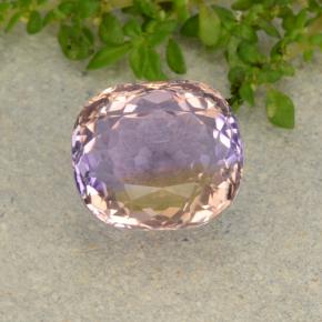 4.63 карата, натуральный Двуцветный Аметрин, Огранка Овал, Чистота VVS