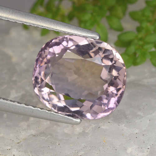 4.82 карата, натуральный Двуцветный Аметрин, Огранка Овал, Чистота VVS
