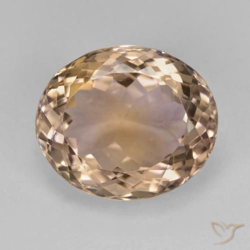 12.04ct Натуральный Двуцветный Аметрин, Овал, Чистота VVS