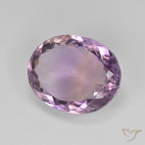 13.37ct Натуральный Двуцветный Аметрин, Овал, VVS-VS