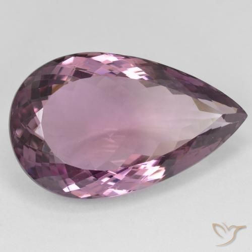 22.50ct Натуральный Двуцветный Аметрин, Форма груши, Чистота VVS