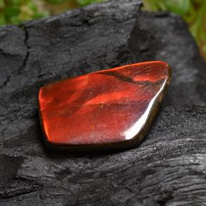 6.67 карата, натуральный Многоцветный Аммолит, Необычная форма, Непрозрачный