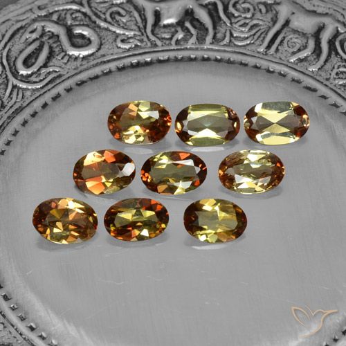 3.15 карата, натуральный Многоцветный Андалузит, Огранка Овал, VS-SI