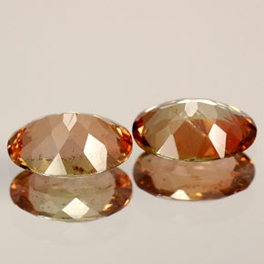  карата, натуральный Многоцветный Андалузит, Огранка Овал, Чистота VS