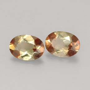  карата, натуральный Многоцветный Андалузит, Огранка Овал, Чистота VS