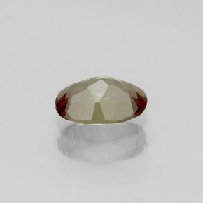 0.44 карата, натуральный Многоцветный Андалузит, Огранка Овал, VVS-VS