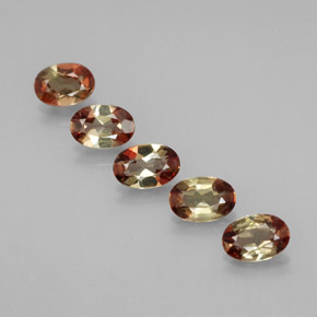  карата, натуральный Многоцветный Андалузит, Огранка Овал, Чистота VS