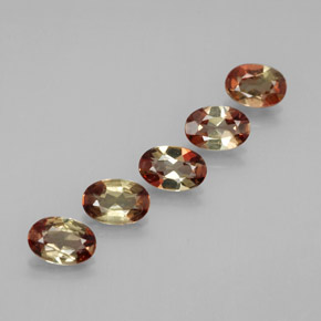  карата, натуральный Многоцветный Андалузит, Огранка Овал, Чистота VS