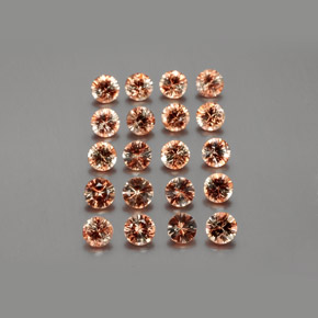 3.57 карата, натуральный Многоцветный Андалузит, Огранка Круг, Чистота VS