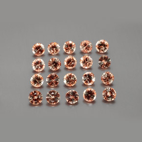 3.57 карата, натуральный Многоцветный Андалузит, Огранка Круг, Чистота VS