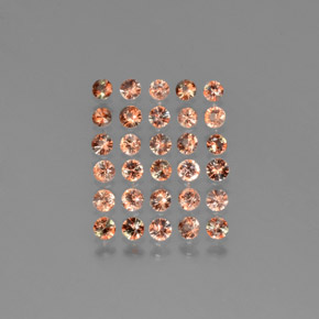 2.54 карата, натуральный Многоцветный Андалузит, Огранка Круг, Чистота VS