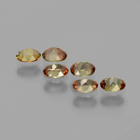  карата, натуральный Многоцветный Андалузит, Огранка Овал, Чистота VS