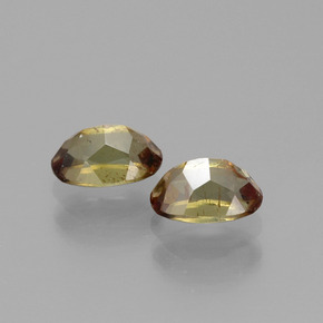  карата, натуральный Многоцветный Андалузит, Огранка Овал, Чистота VS