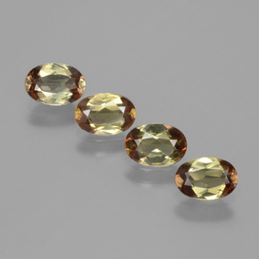 2.08 карата, натуральный Многоцветный Андалузит, Огранка Овал, Чистота VS