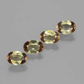 2.08 карата, натуральный Многоцветный Андалузит, Огранка Овал, Чистота VS