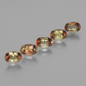 2.62 карата, натуральный Многоцветный Андалузит, Огранка Овал, Чистота VS