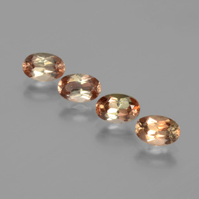  карата, натуральный Многоцветный Андалузит, Огранка Овал, Чистота VS